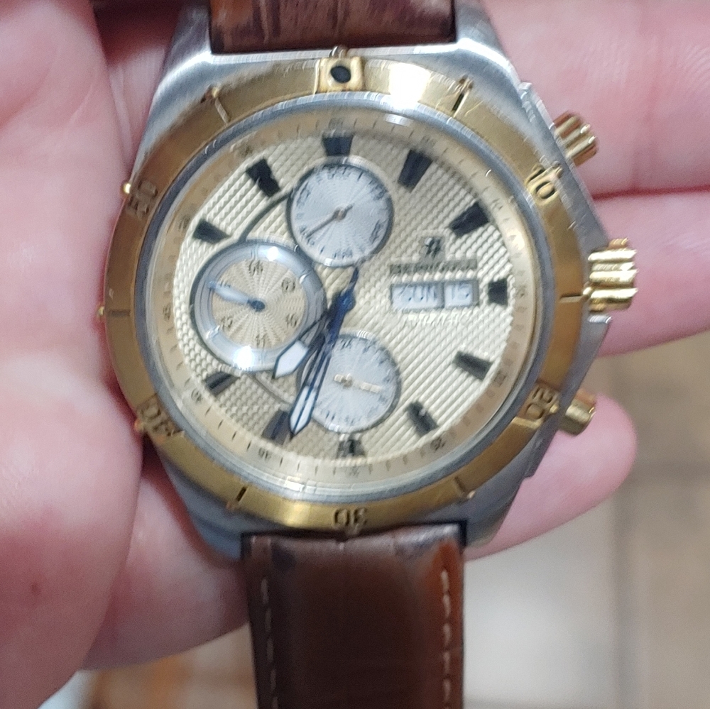Sold-Bernoulli chronograph watch